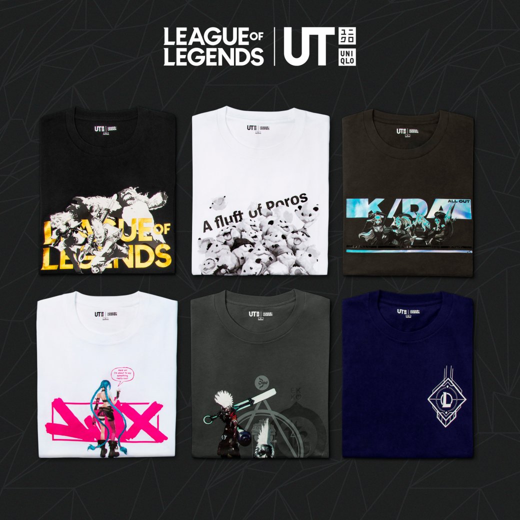 Галерея Uniqlo выпустит коллекцию футболок по мотивам League of Legends - 3 фото