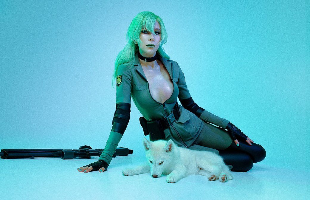 Галерея Ольга Хаку представила милый косплей Снайпер Вульф из Metal Gear Solid - 2 фото