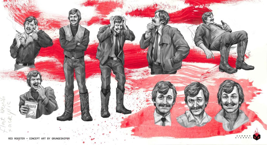 Галерея Разработчики Disco Elysium из студии Summer Eternal представила новую ролевую игру Red Rooster - 12 фото