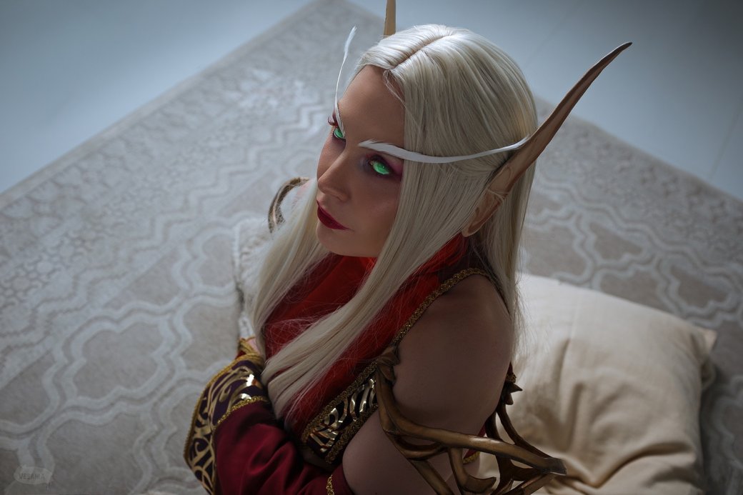 Галерея Завораживающий косплей эльфийки крови из World of Warcraft - 5 фото