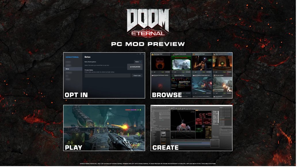 Галерея В Doom Eternal добавляют официальную поддержку модов на PC - 2 фото