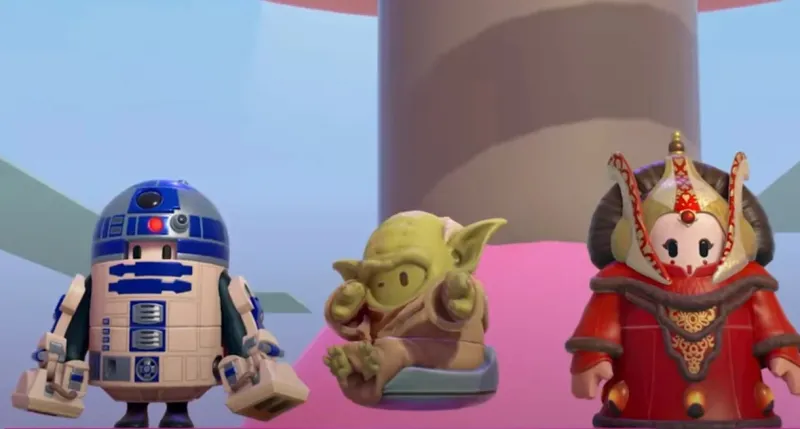 В трейлере нового кроссовера Fall Guys и «Звёздных войн» показали Йоду и других знакомых героев - изображение 1