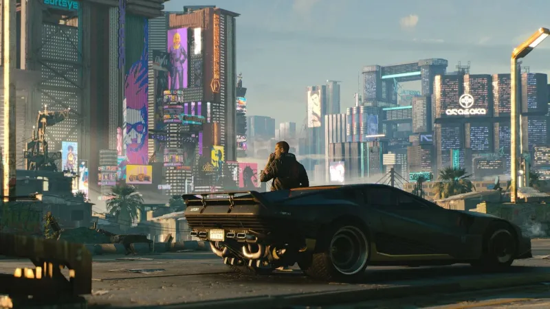 После обновления в Cyberpunk 2077 появилась реклама казино из Пасифики - изображение 1