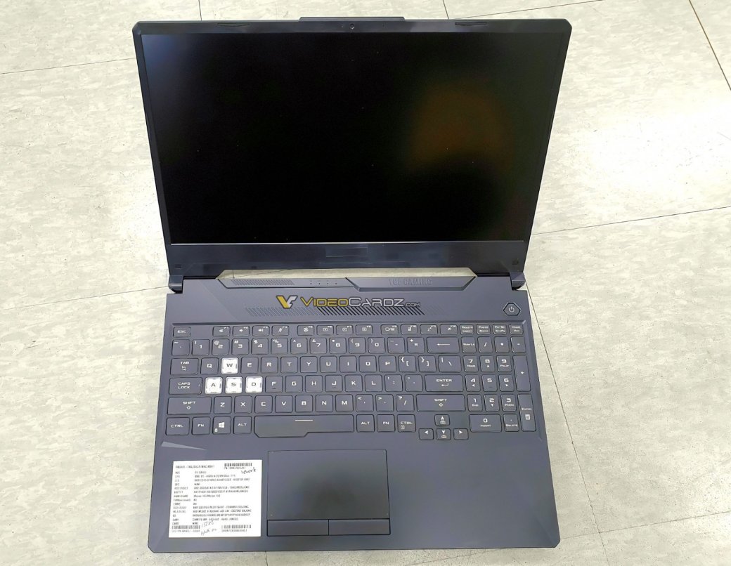 Галерея Вот так выглядит ноутбук ASUS TUF Gaming с процессором Ryzen 9 4900H - 4 фото