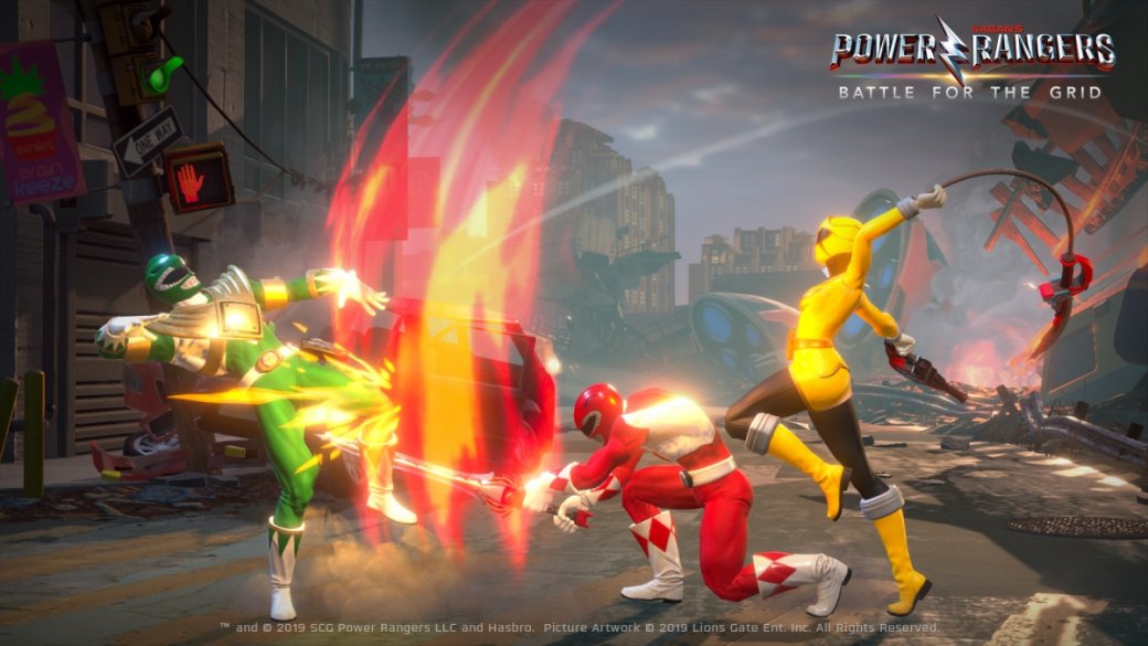 Галерея Серии Power Rangers 25 лет: анонсирована Power Rangers: Battle for the Grid - 7 фото