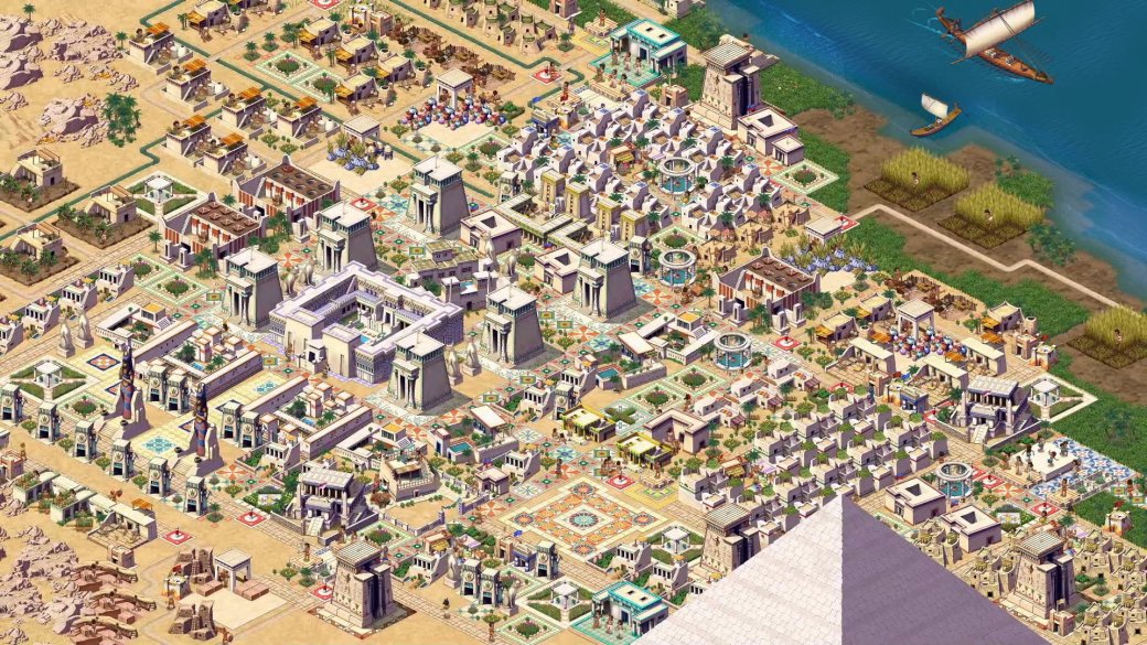 Галерея Ремейк градостроительного симулятора Pharaoh выйдет в 2021 году - 2 фото