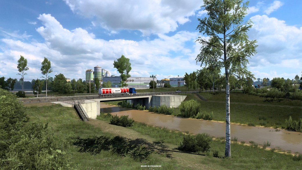 Галерея Создатели Euro Truck Simulator 2 показали российские реки и озёра - 5 фото