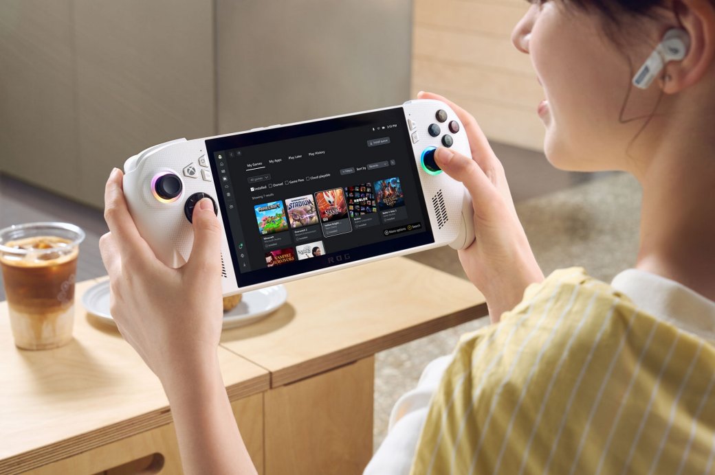 Галерея Microsoft и ASUS представили портативные консоли ROG Xbox ALly и ROG Xbox Ally X - 3 фото