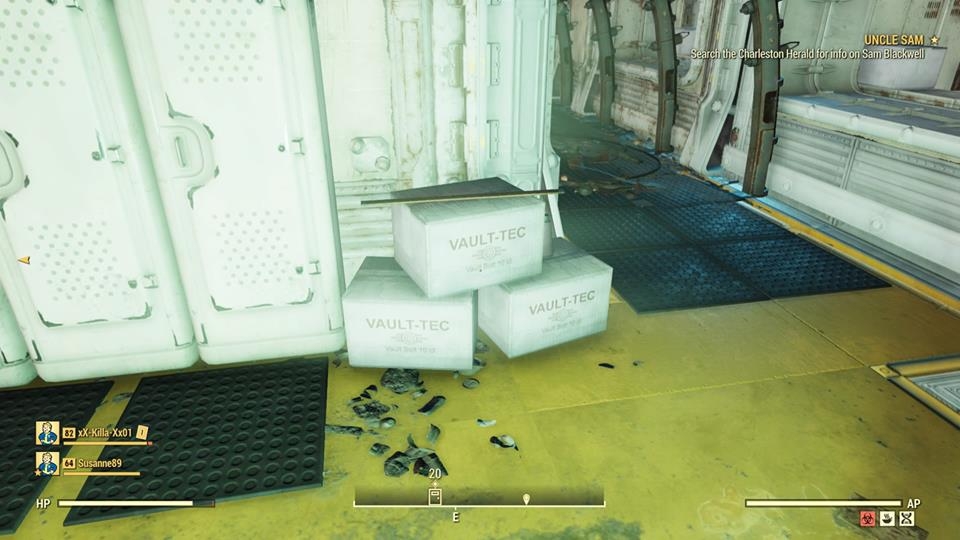 Галерея Игрок Fallout 76 случайно попал в закрытое Убежище-63 из-за бага - 6 фото