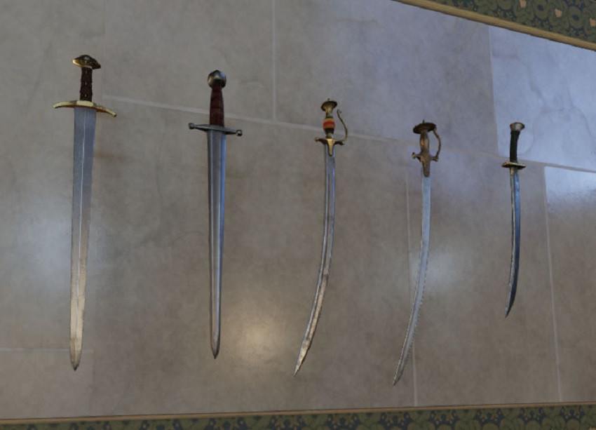 Галерея В расширении Royal Court для Crusader Kings III появится новое оружие - 3 фото