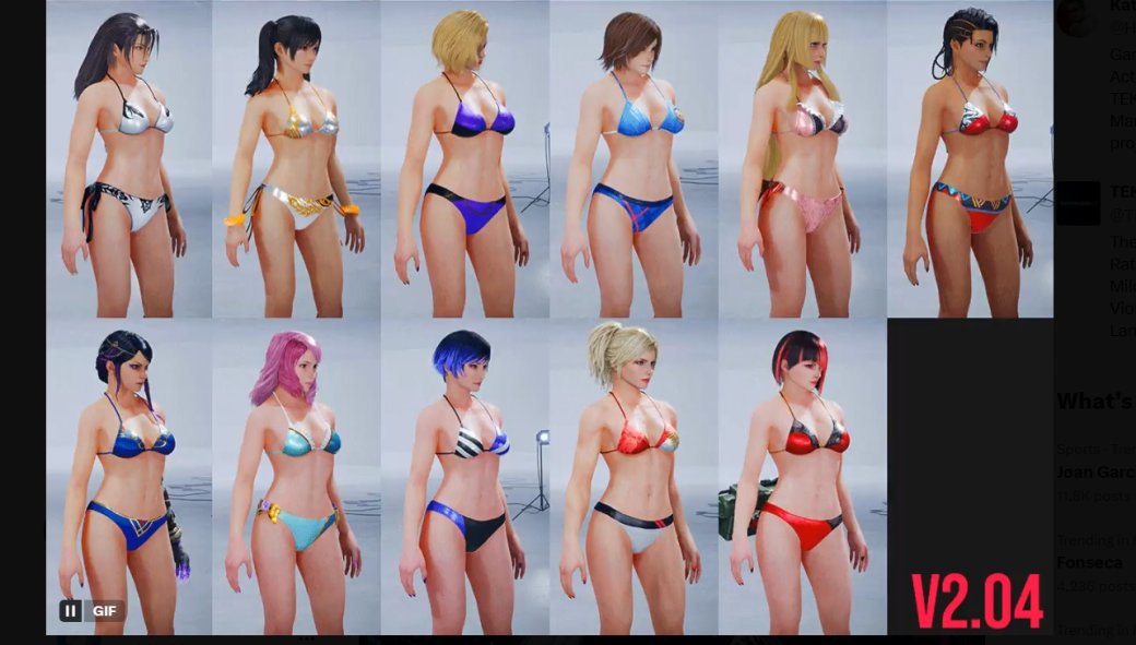 Галерея Свежий патч для Tekken 8 добавил облик Дьявола Дзина и исправил проблему одинаковых грудей - 2 фото