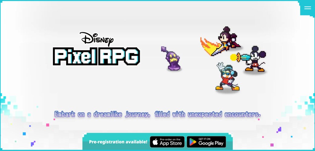 Галерея Disney анонсировала бесплатную ролевую игру Disney Pixel RPG для мобильных устройств - 6 фото