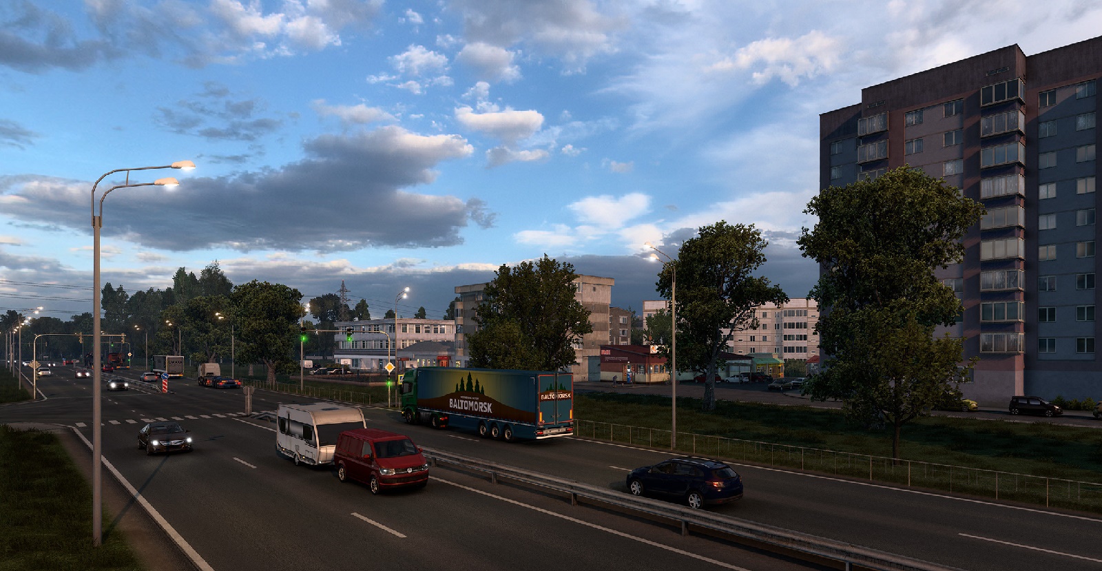 Обложка: скриншот Euro Truck Simulator 2: Heart of Russia