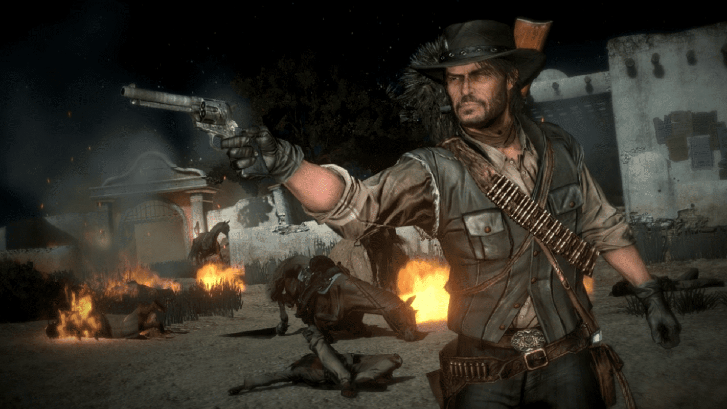 Обложка: скриншот игры Red Dead Redemption