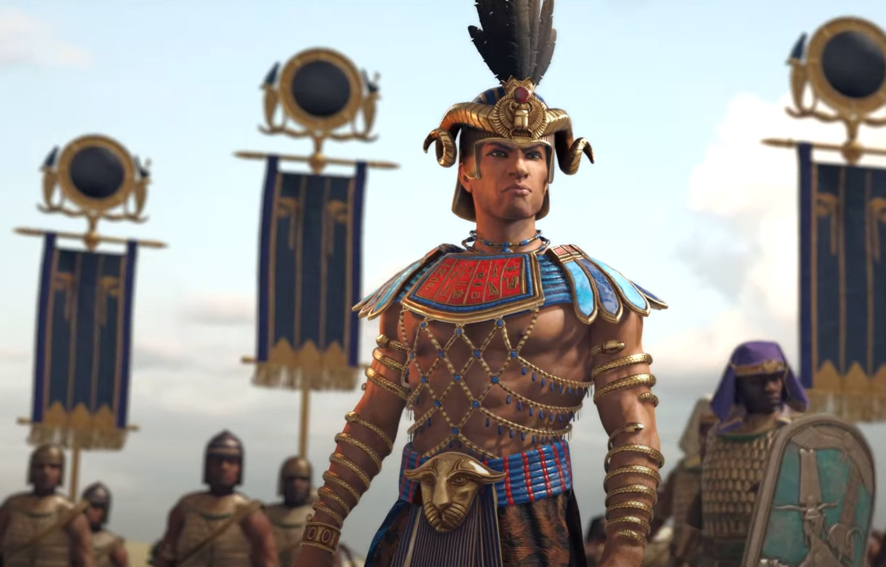 Обложка: кадр из трейлера Total War: Pharaoh