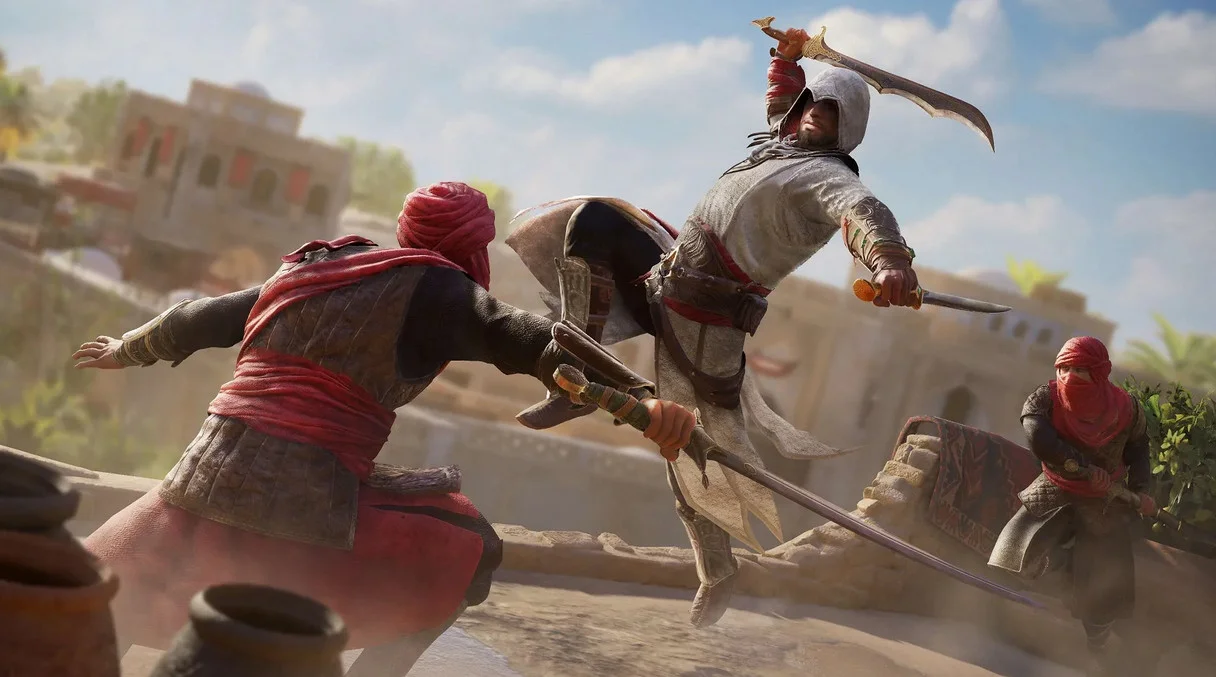 Couverture : affiche d'Assassin's Creed Mirage