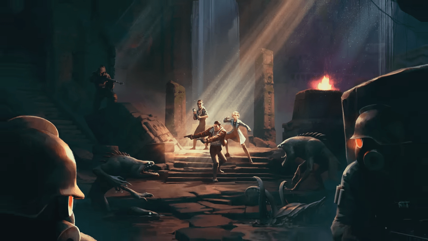 Обложка: скриншот игры The Lamplighters League