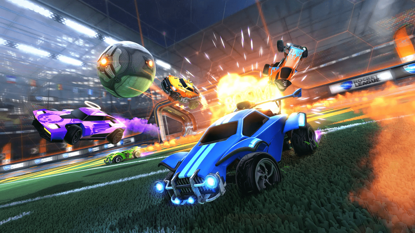 Обложка: скриншот игры Rocket League