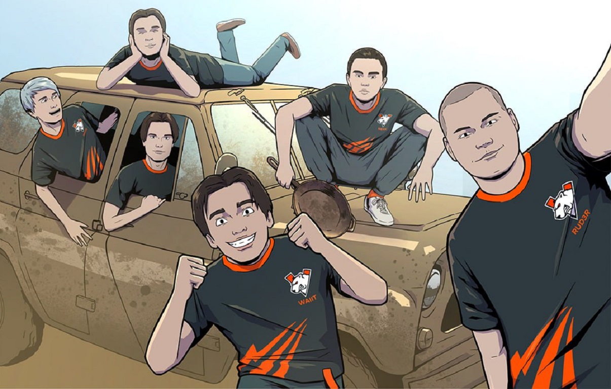 Обложка: Virtus.pro