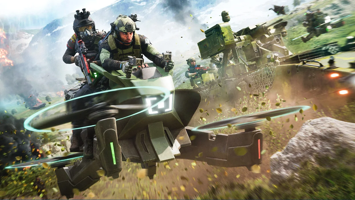 Couverture : capture d'écran de Battlefield 2042
