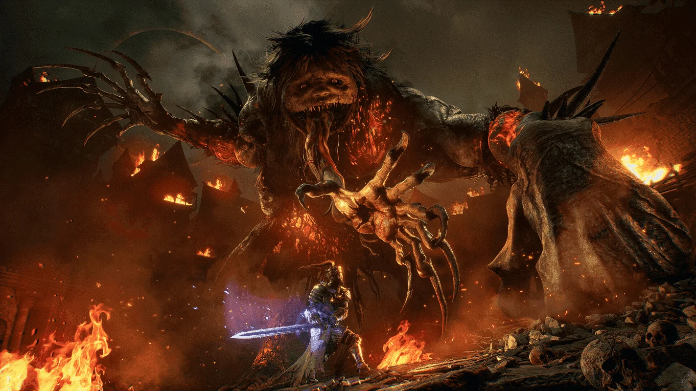 Couverture : capture d'écran du jeu Lords of the Fallen
