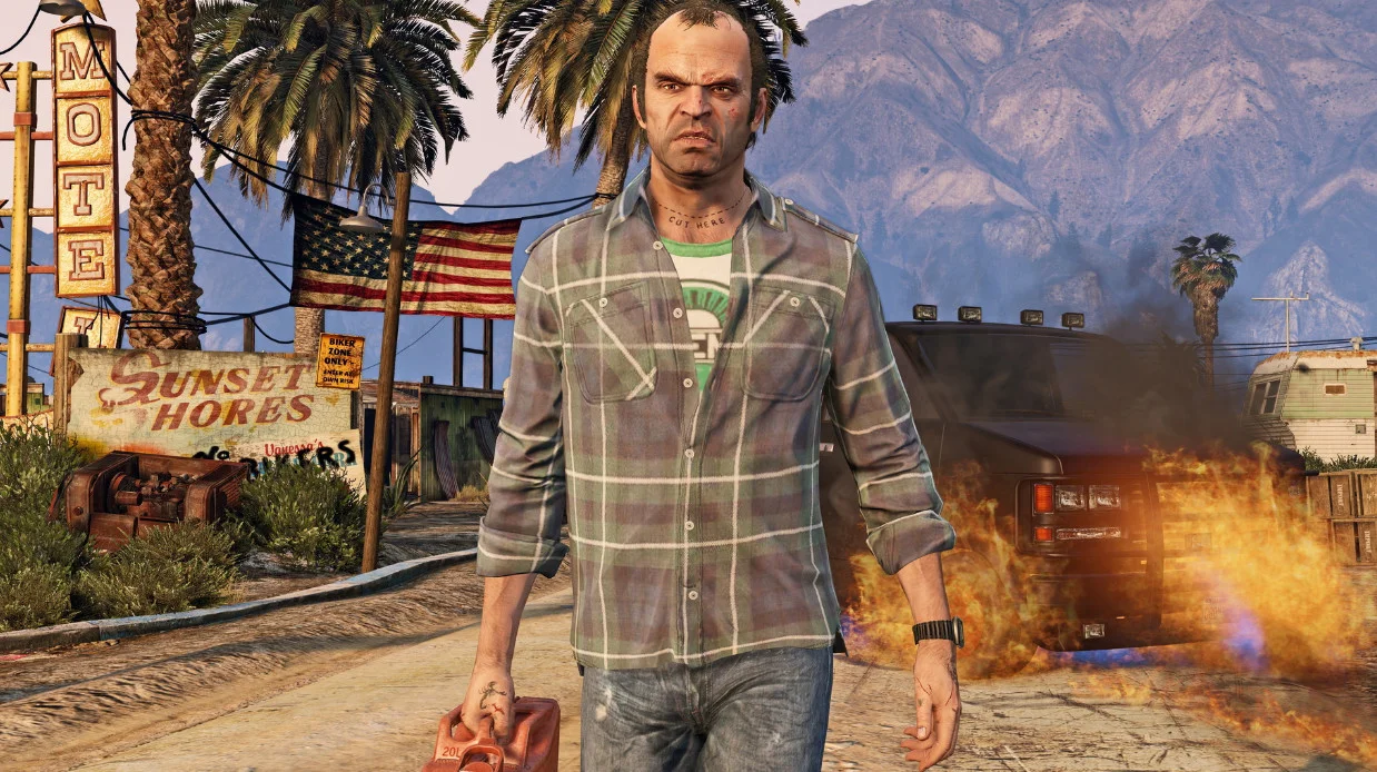Omslag: GTA 5-screenshot
