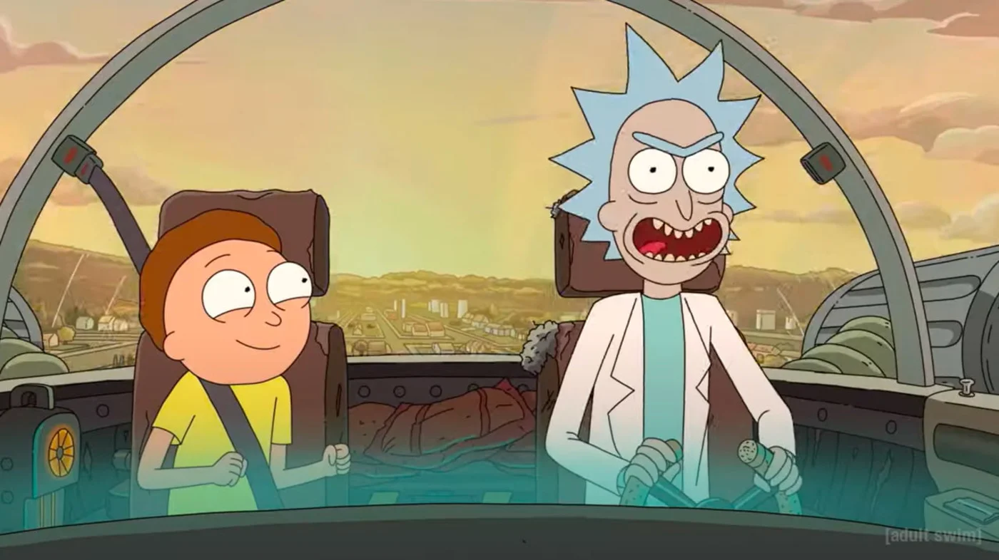 Couverture : image tirée de la série animée « Rick et Morty »