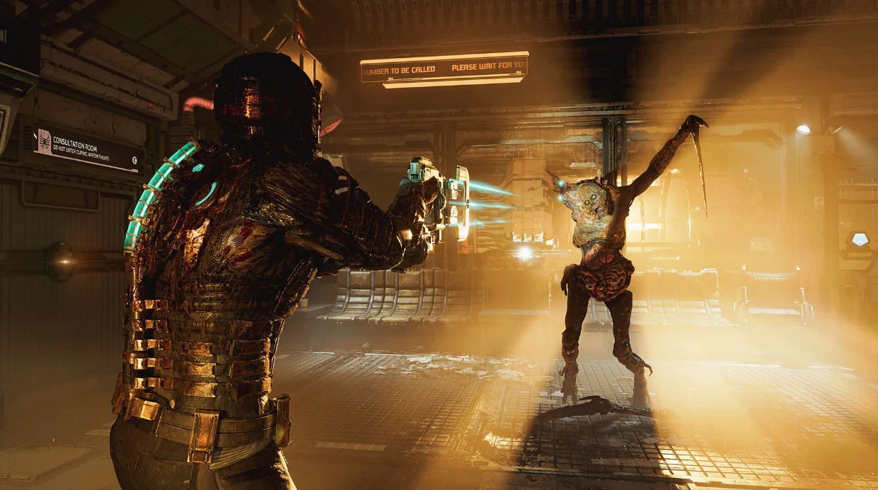 Обложка: скриншот ремейка Dead Space