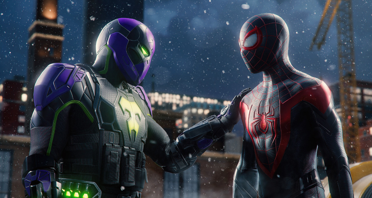 Обложка: скриншот Marvel’s Spider-Man: Miles Morales