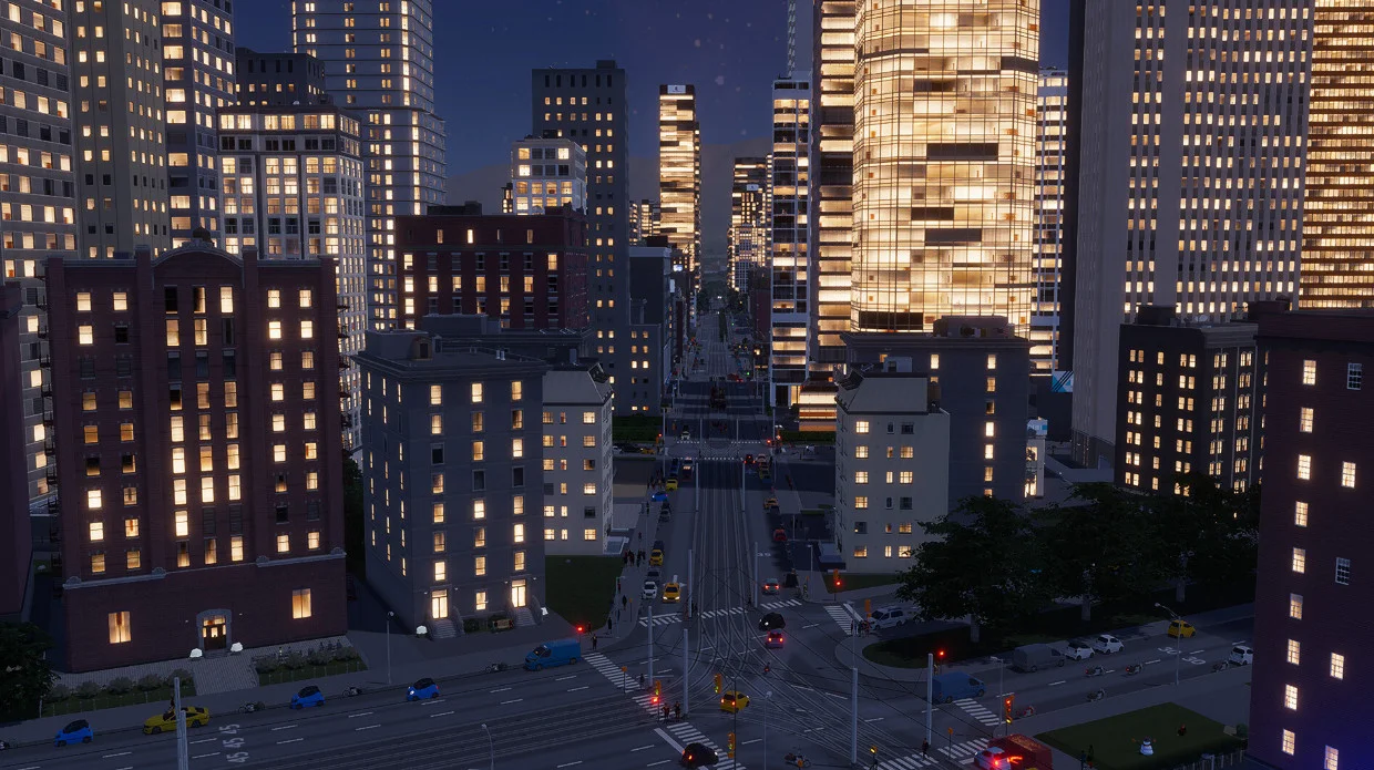 Couverture : capture d'écran de Cities: Skylines 2