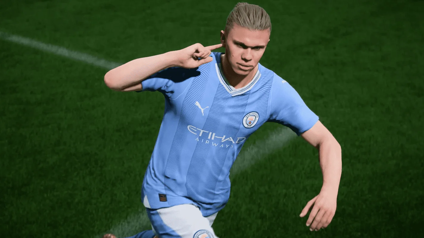 Couverture : capture d'écran du jeu EA Sports FC 24