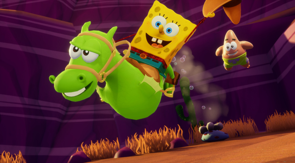 SpongeBob SquarePants The Cosmic Shake вышла на PlayStation 5 и Xbox Series