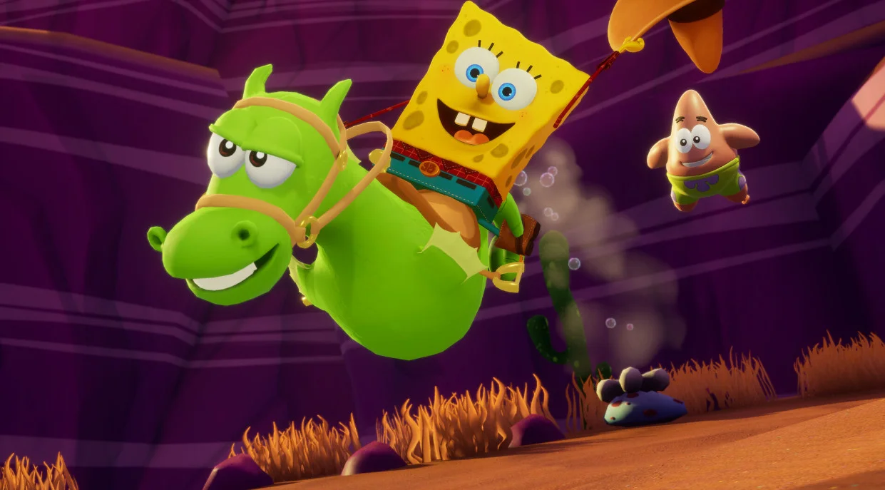Обложка: скриншот SpongeBob SquarePants: The Cosmic Shake