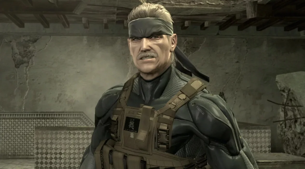 Обложка: скриншот Metal Gear Solid 4