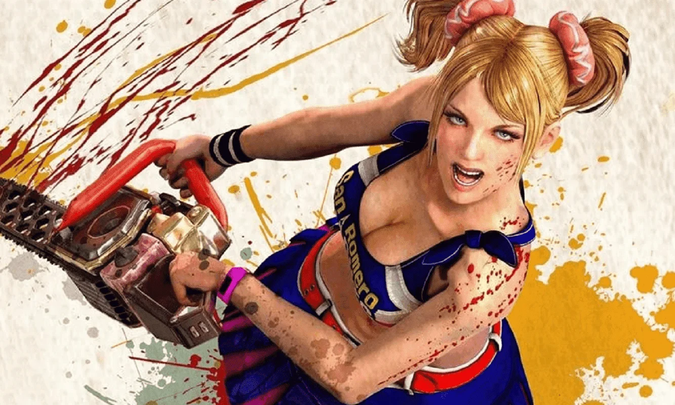 Обложка: скриншот игры Lollipop Chainsaw