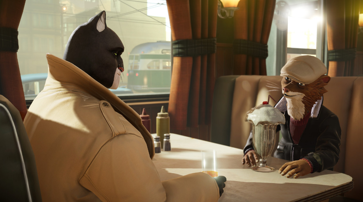 Обложка: скриншот Blacksad: Under the Skin