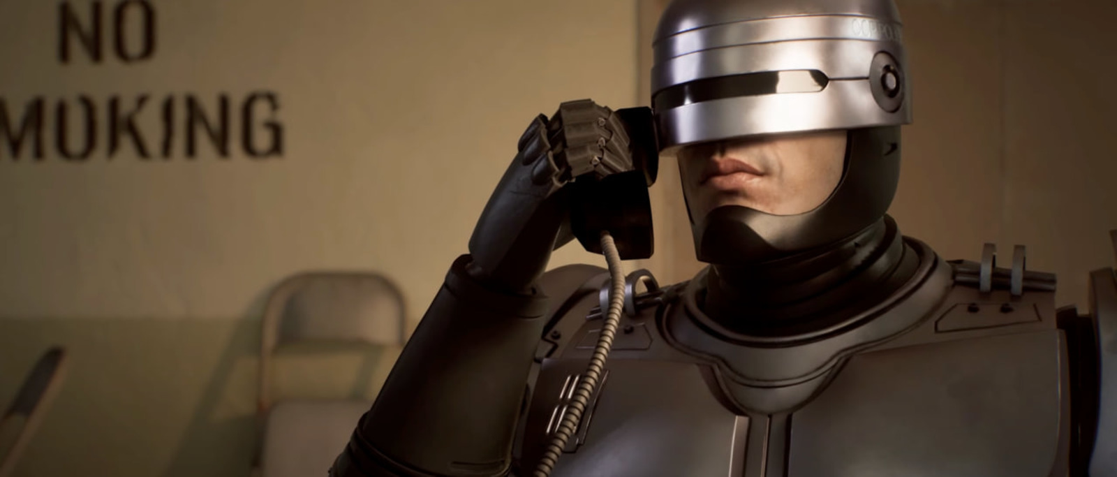 Обложка: скриншот RoboCop: Rogue City