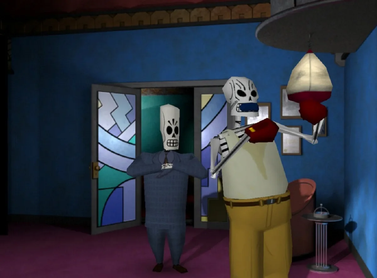 Обложка: скриншот Grim Fandango
