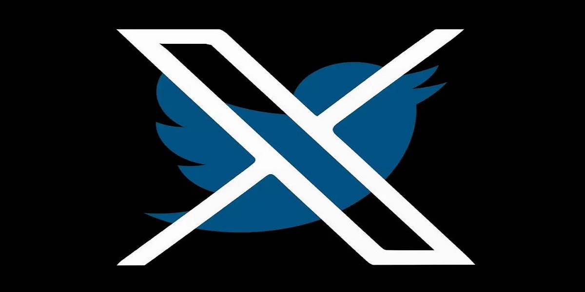 Обложка: логотипы X и Twitter