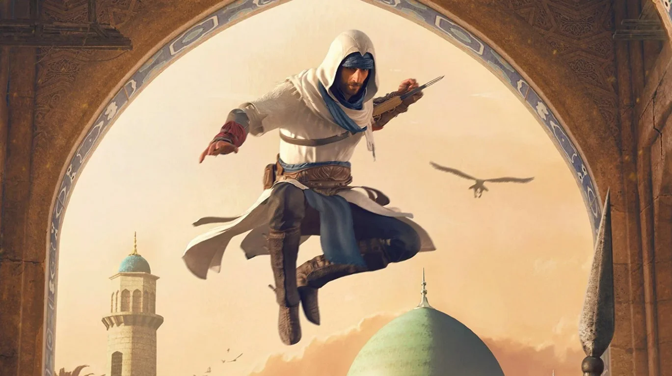 Couverture : affiche d'Assassin's Creed Mirage