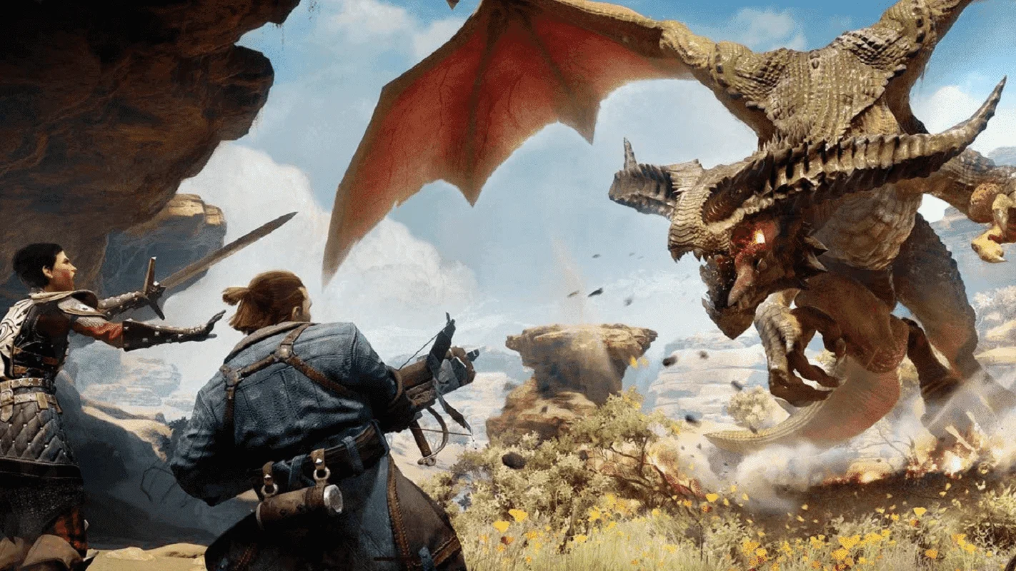 Couverture : capture d'écran du jeu Dragon Age : Inquisition