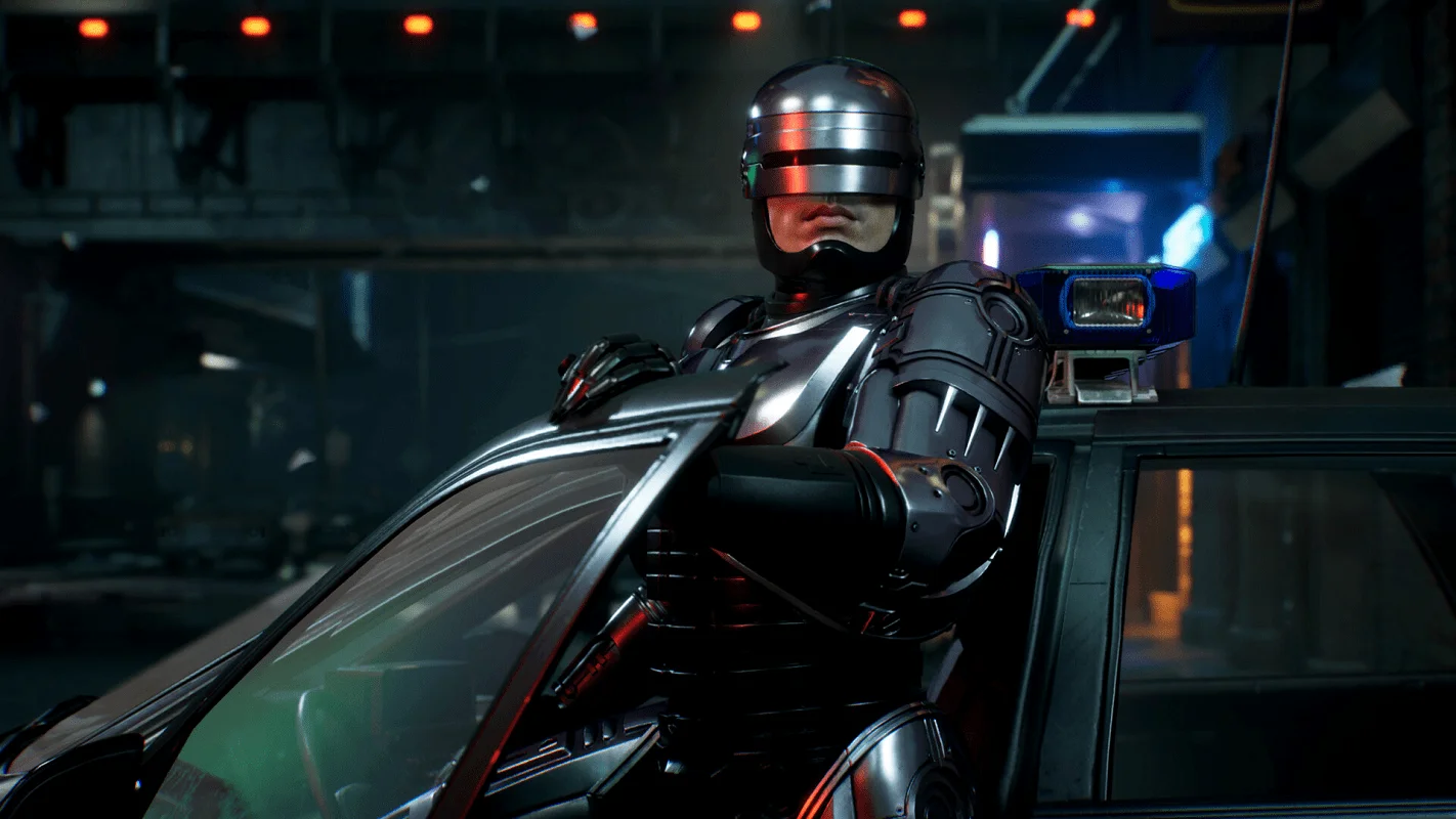 Cover: Screenshot des Spiels RoboCop: Rogue City