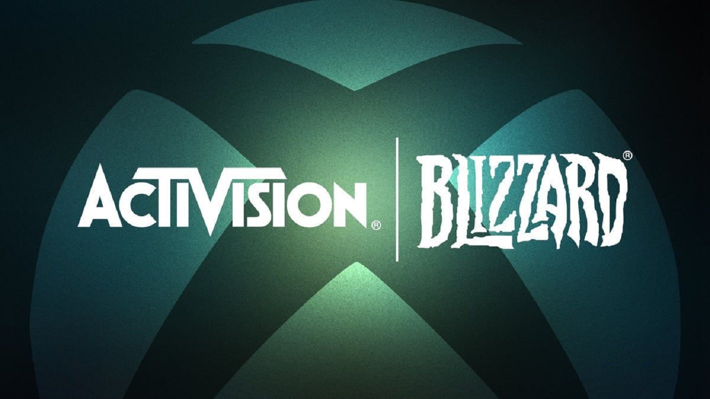 Обложка: логотипы Microsoft и Activision Blizzard