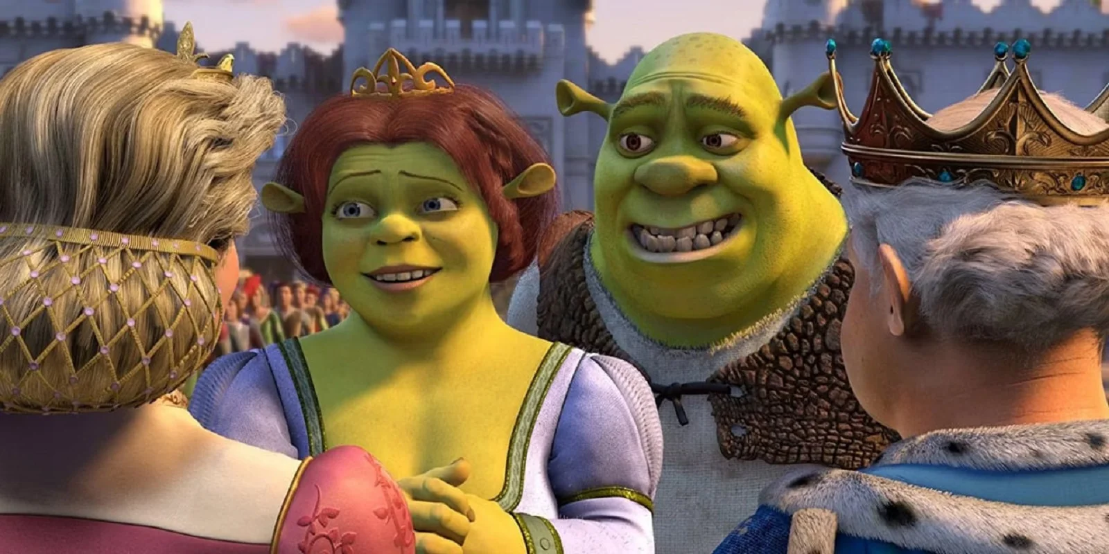 Couverture : cadre du dessin animé « Shrek 2 »