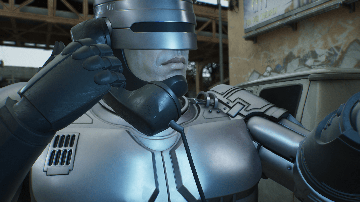 Обложка: скриншот игры RoboCop: Rogue City