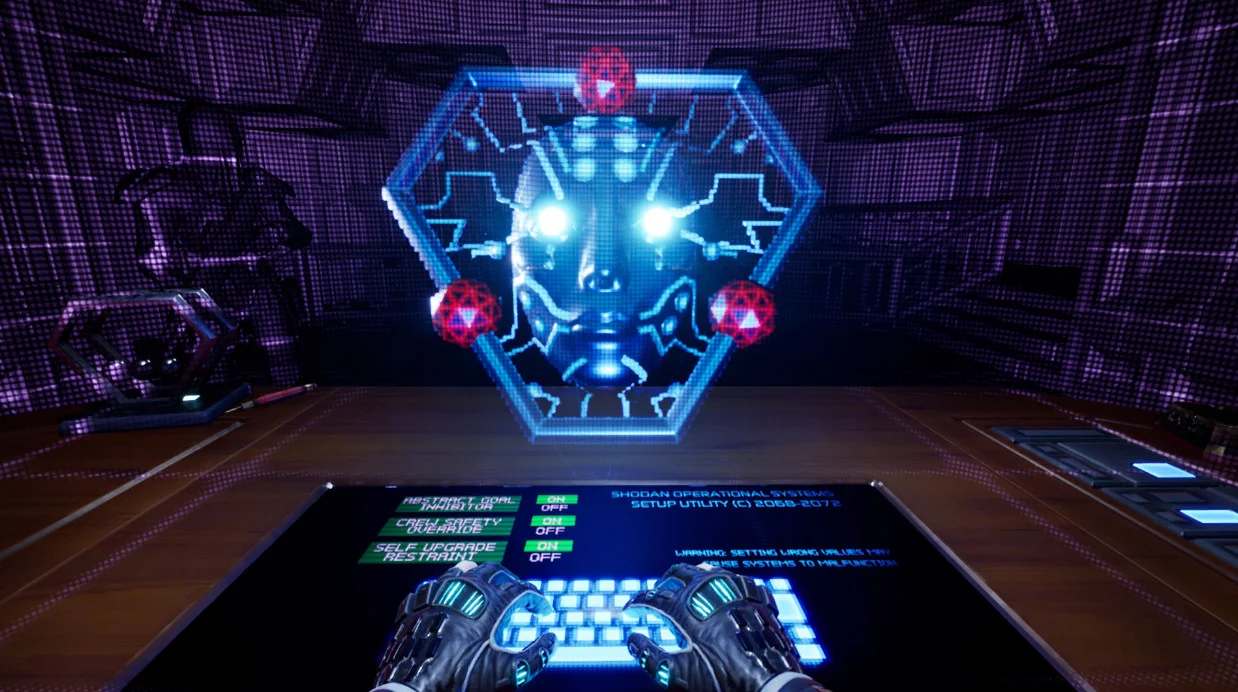 Обложка: скриншот ремейка System Shock