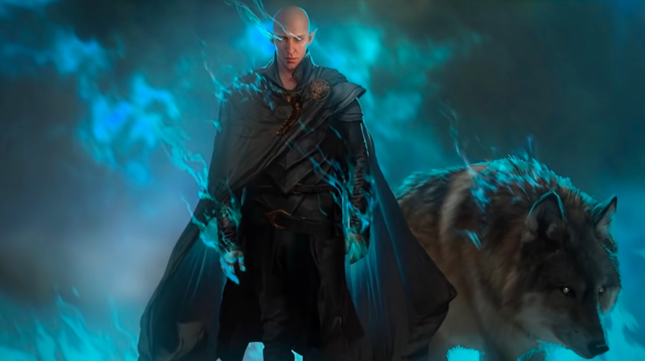 Обложка: арт Dragon Age: Dreadwolf