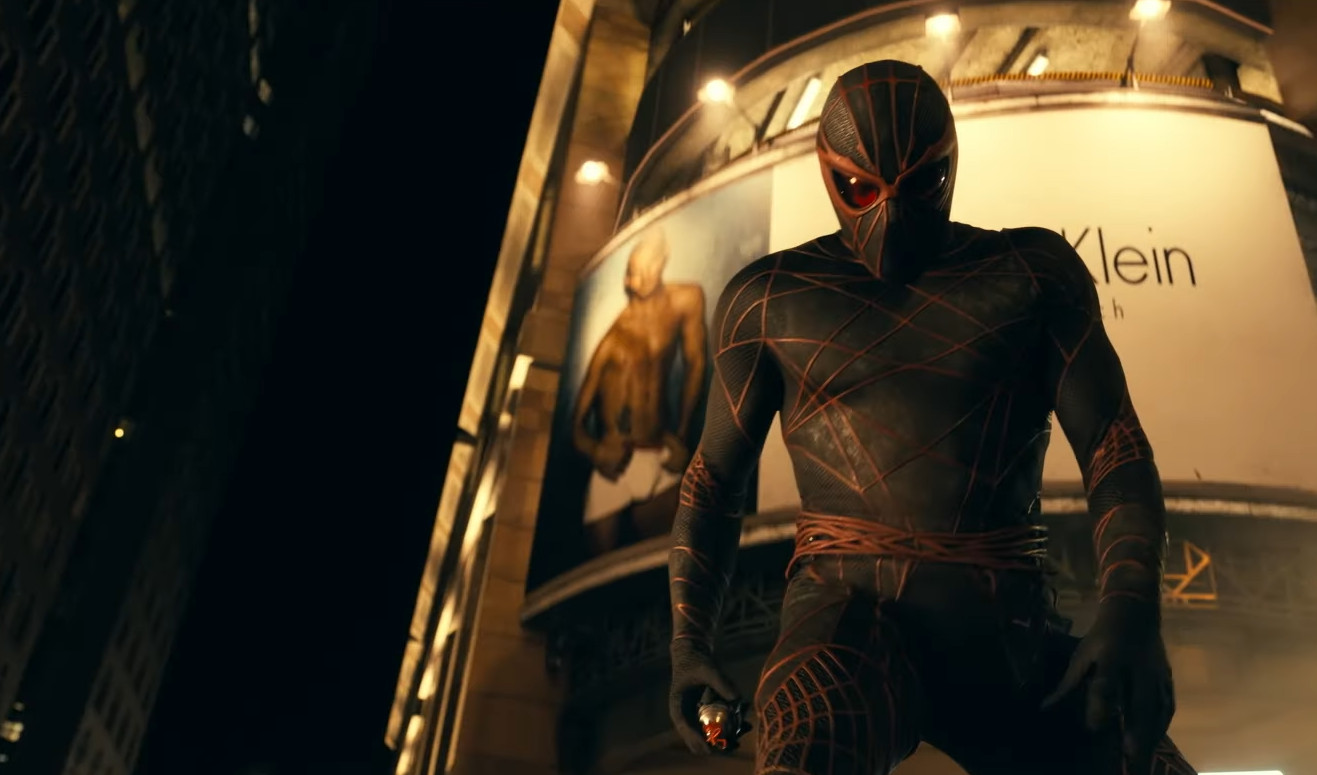 Обложка: кадр из трейлера «Мадам Паутина»