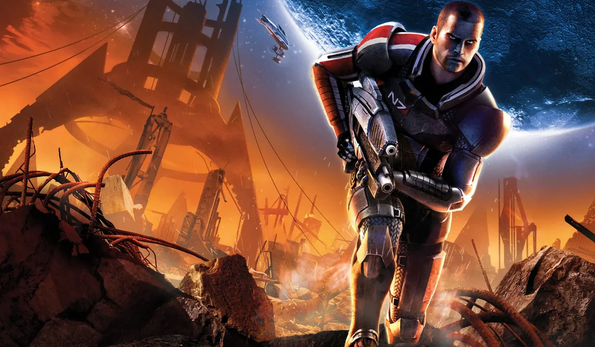 Обложка: постер Mass Effect 2