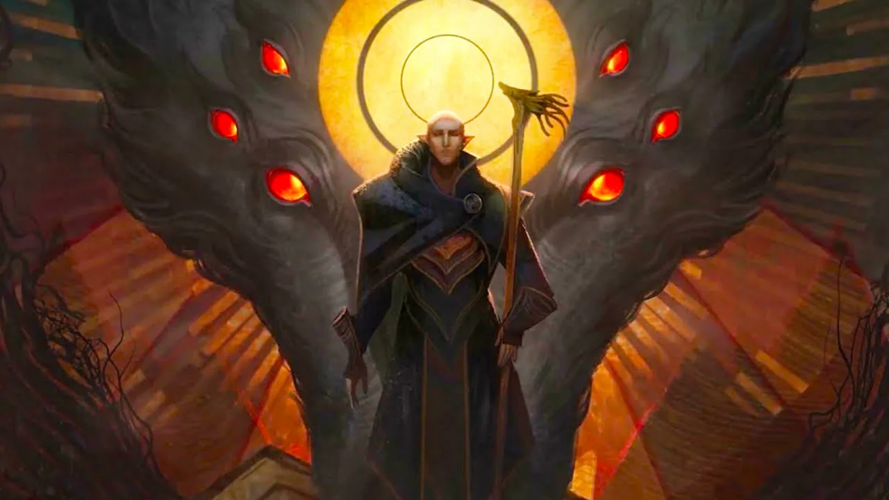 Обложка: арт Dragon Age: Dreadwolf
